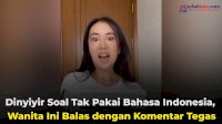 VIDEO: Dinyinyir Soal Tak Pakai Bahasa Indonesia, Wanita Ini Balas dengan Komentar Tegas