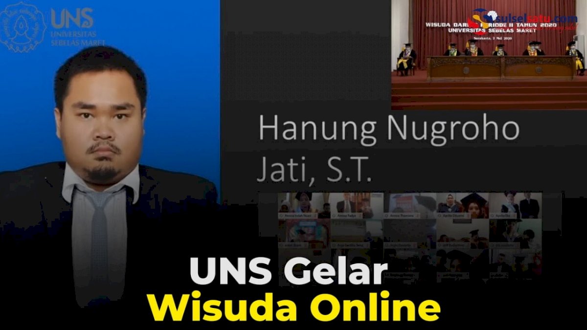 VIDEO: UNS Gelar Wisuda Online