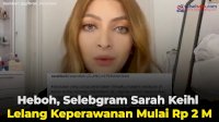 VIDEO: Heboh, Selebgram Sarah Keihl Lelang Keperawanan Mulai Rp 2 M
