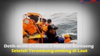 VIDEO: Detik-detik Evakuasi 2 Nelayan Bantaeng Setelah Terombang-ambing di Laut