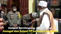VIDEO: Sempat Bersitegang, Habib Umar Assegaf dan Satpol PP Surabaya Berdamai