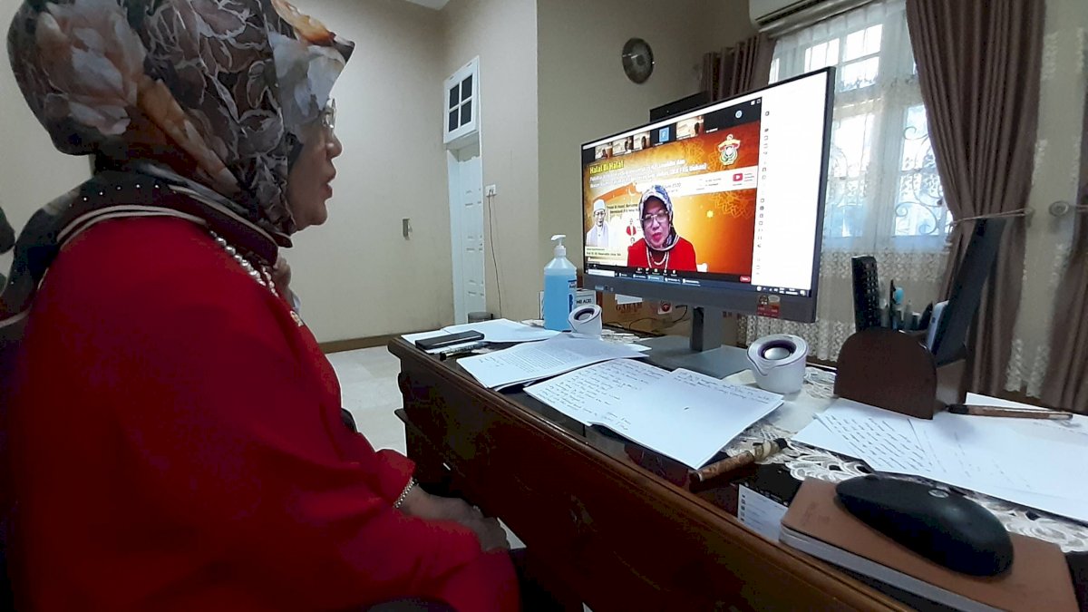 Halal Bihalal Alumhi FKG Unhas, Ini Pesan Hasnah Syam