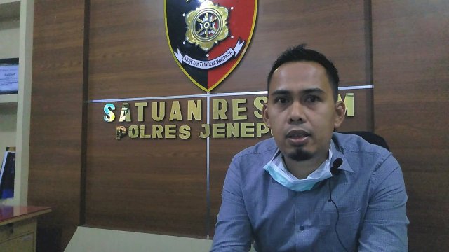 Kanit Tipikor Polres Jeneponto Ipda Ahmad Saleh. (ist)
