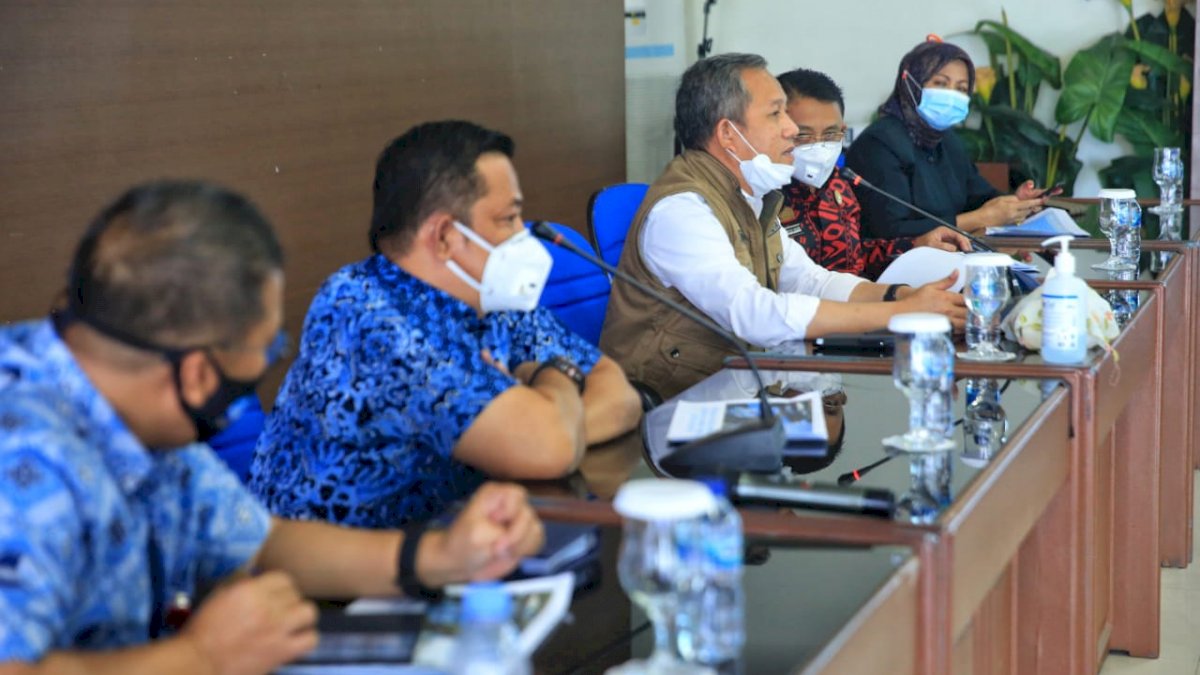 Direksi Perumda Air Minum Paparkan Dua Hal Urgen Dihadapan Pj Walikota