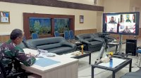 Danlantamal VI Sampaikan Poin Prioritas Program Kasal Lewat Vicon