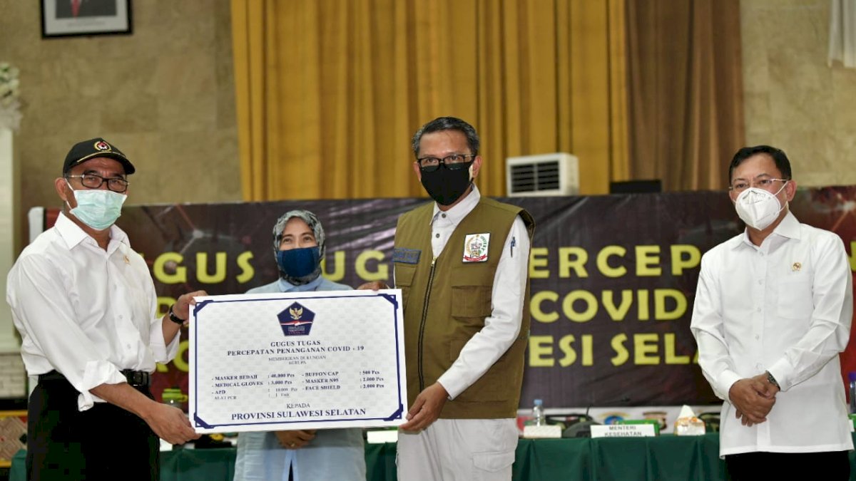 Sulsel Dapat Bantuan Plasma Darah dari Gugus Tugas Pusat