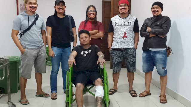 Pelaku dilumpuhkan timah panas. (ist)