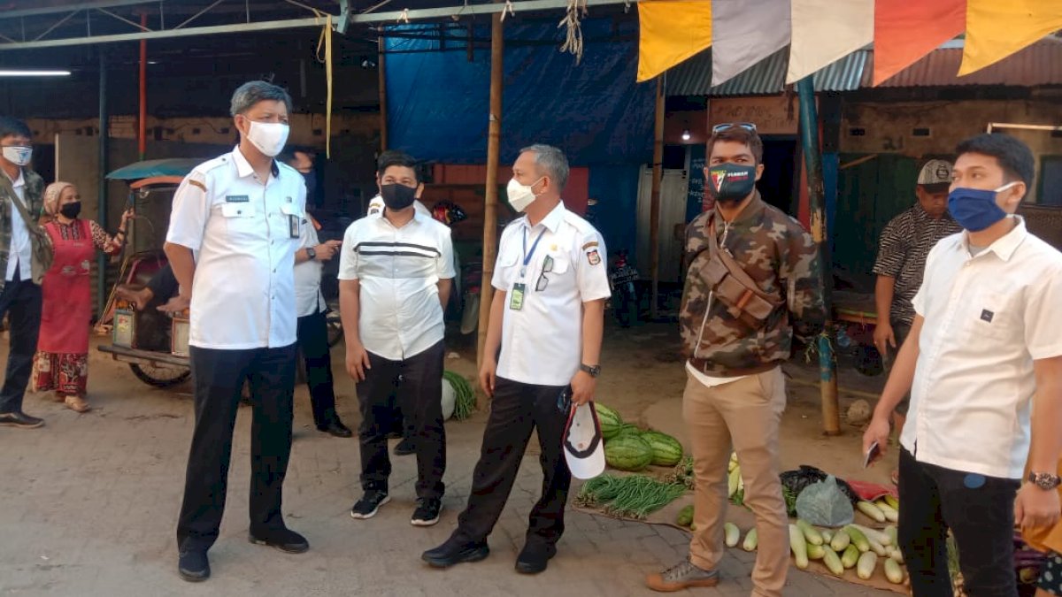 Sidak ke Pasar Terong, Yusran Minta PD Pasar Lakukan Pembenahan