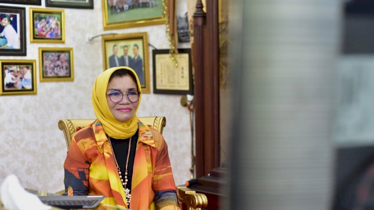 Lies Nurdin Sampaikan Program PKK Berdayakan Perempuan dan Anak di Masa Pandemi