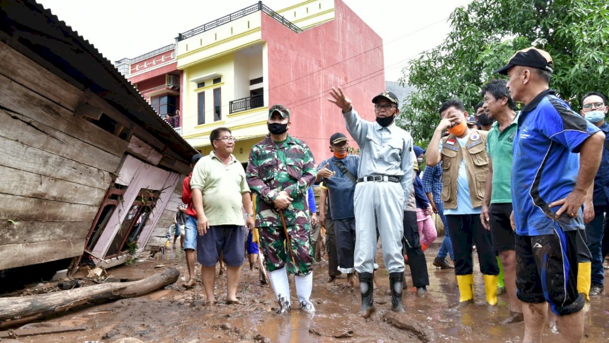 Nurdin Gelontorkan Dana 16 Miliar Tangani Banjir di Bantaeng