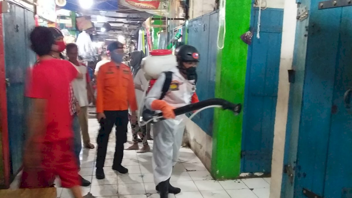 Terapkan Perwali, PD Pasar Perketat Protokol Kesehatan