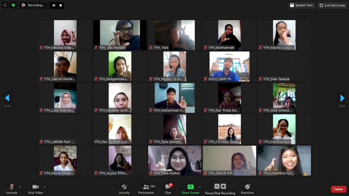 Sosialisasi XL Future Leaders, Mahasiswa Gelar e-Youth Townhall Indonesia Timur