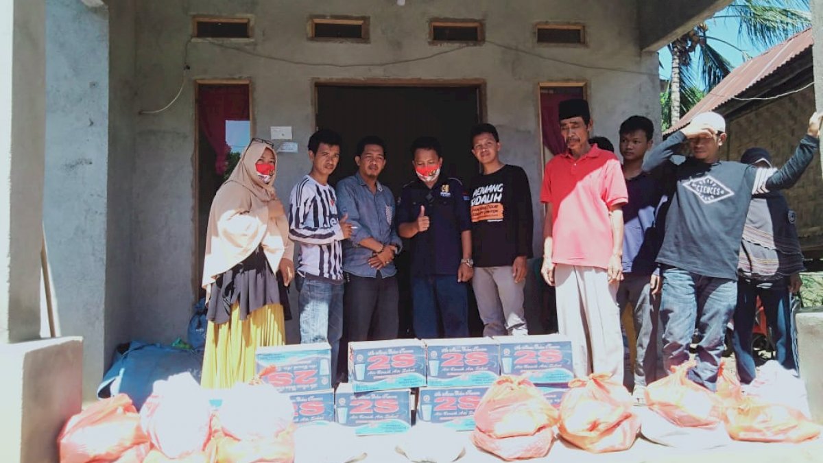 Komunitas Mancing Turatea Salurkan Bantuan ke Korban Bencana Alam di Rumbia