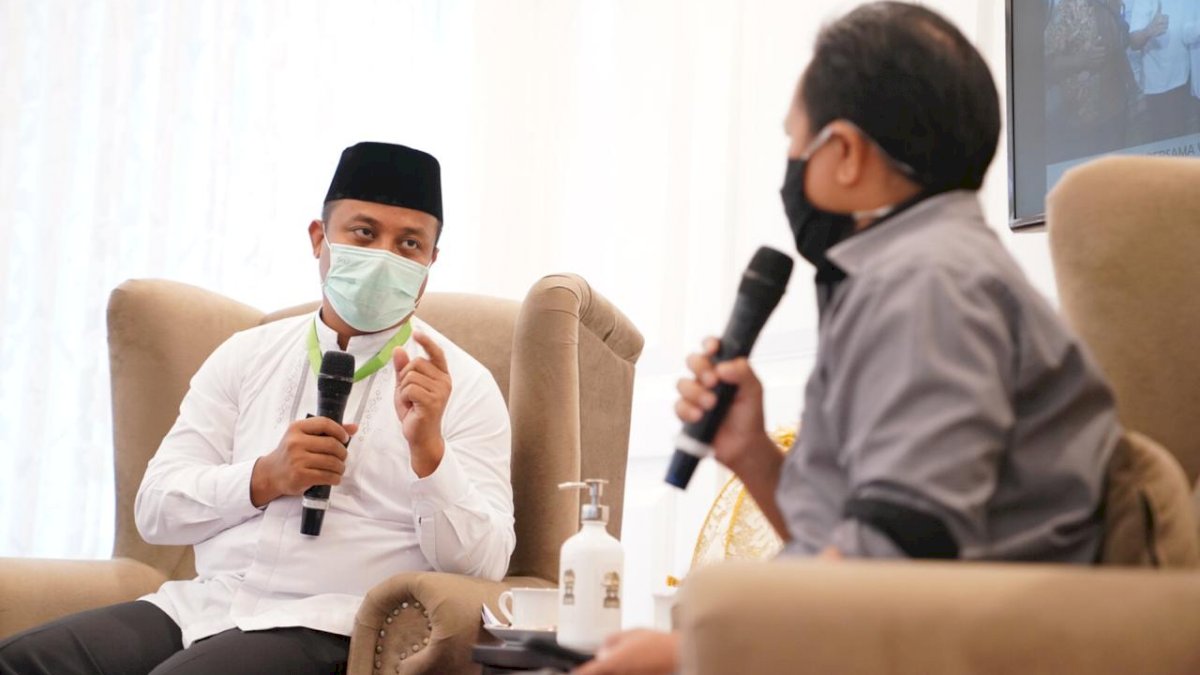 KPID Hadirkan Wagub Sulsel Sebagai Narasumber Soal Covid-19