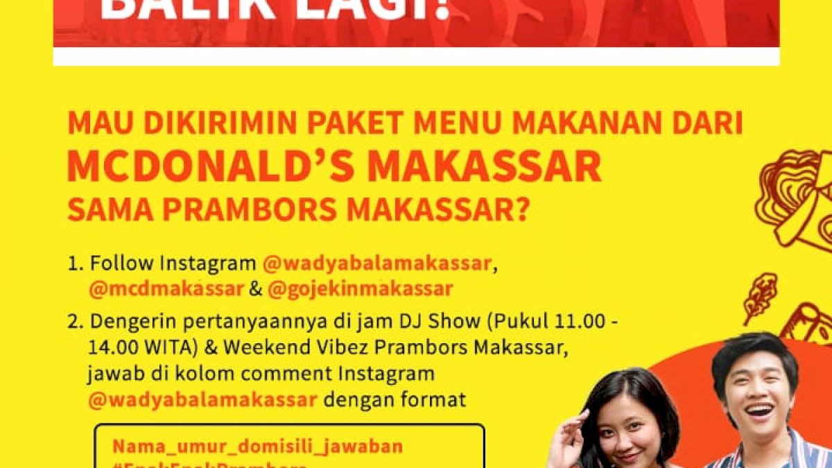 Enak-enak With Prambors Makassar Balik Lagi