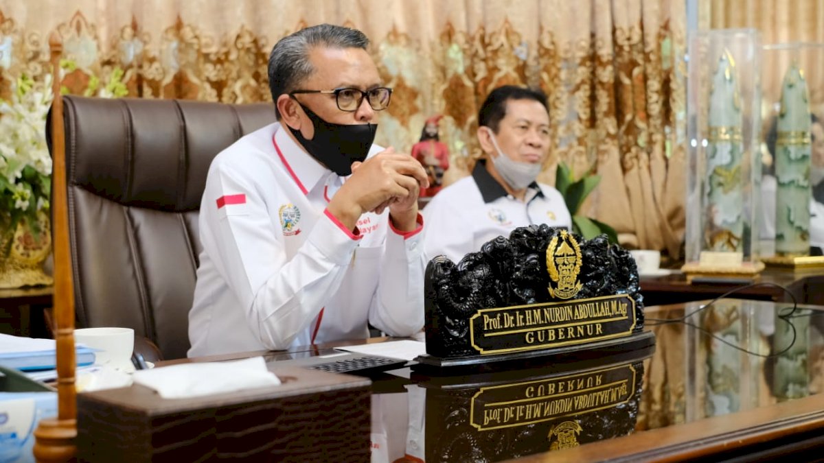 Nurdin Abdullah Ikuti Diskusi Interaktif KPK