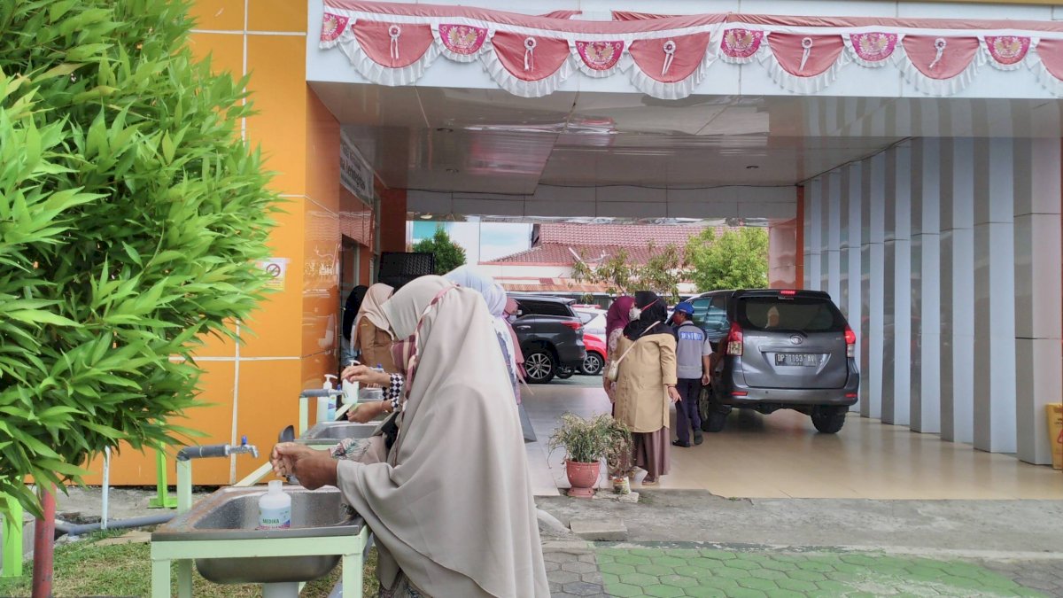 Putus Rantai Penyebaran Covid-19, RSUD Parepare Siapkan Wastafel Cuci Tangan