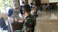 250 Personil TNI AU Lanud Hasanuddin Jalani Rapid Test