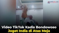 Video TikTok Kadis Bondowoso Joget India di Atas Meja