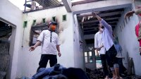 Temui Korban Kebakaran 7 Rumah di Maccini, Wagub: Sabarki
