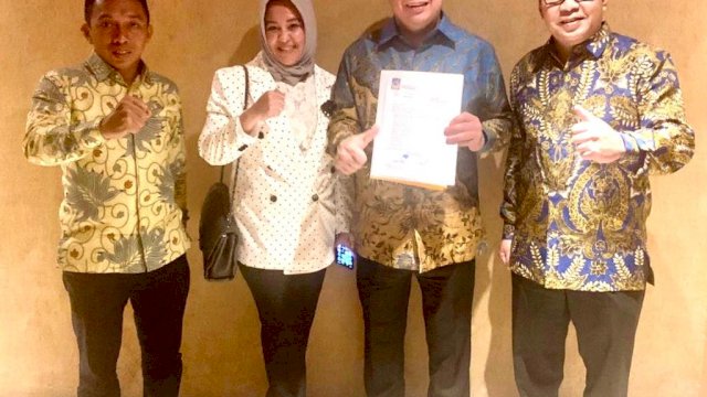 Danny-Fatma menerima rekomendasi dari DPP NasDem. (ist)