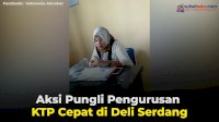 VIDEO: Aksi Pungli Pengurusan KTP Cepat di Deli Serdang