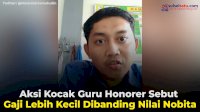 VIDEO: Aksi Kocak Guru Honorer Sebut Gaji Lebih Kecil Dibanding Nilai Nobita
