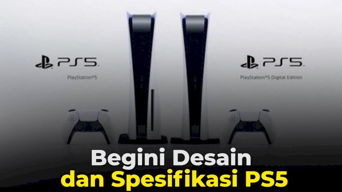VIDEO: Begini Desain dan Spesifikasi PS5
