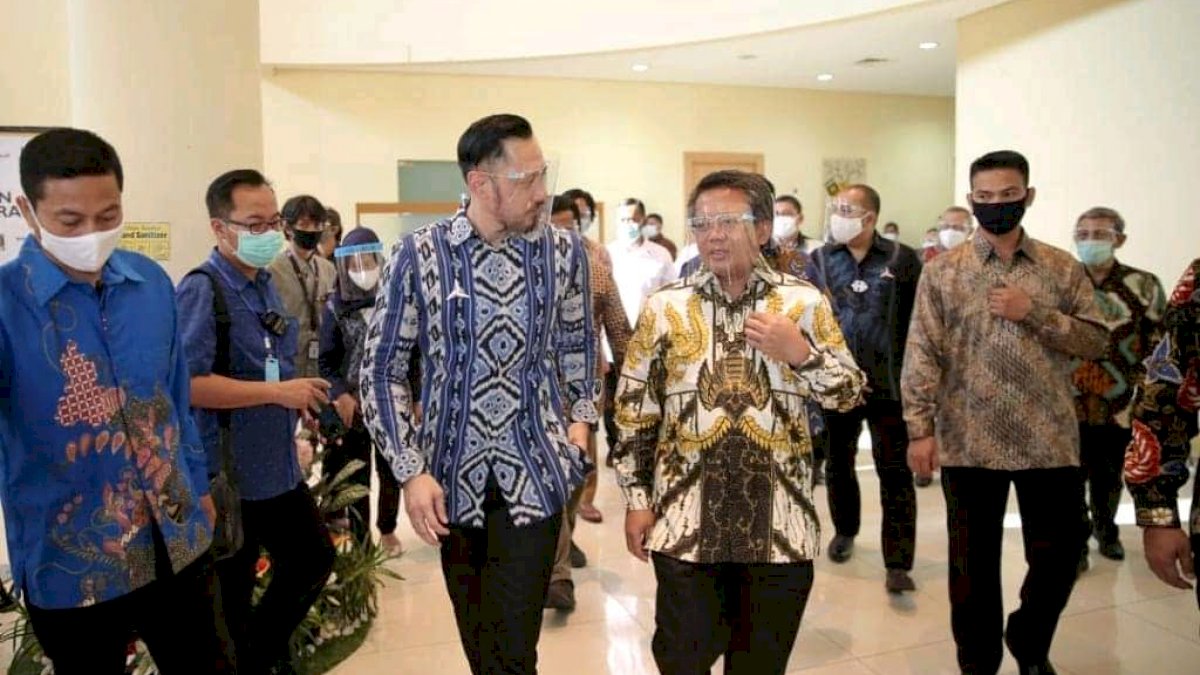 AHY Cs Temui Presiden PKS Sohibul Iman