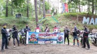 Komunitas Honda ADV Touring Sambil Sosialisasi Jalankan Protokol Kesehatan