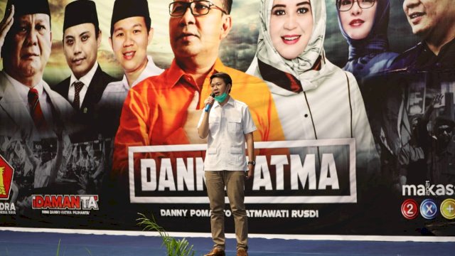 Ketua DPC Gerindra Makassar Eric Horas. (ist)
