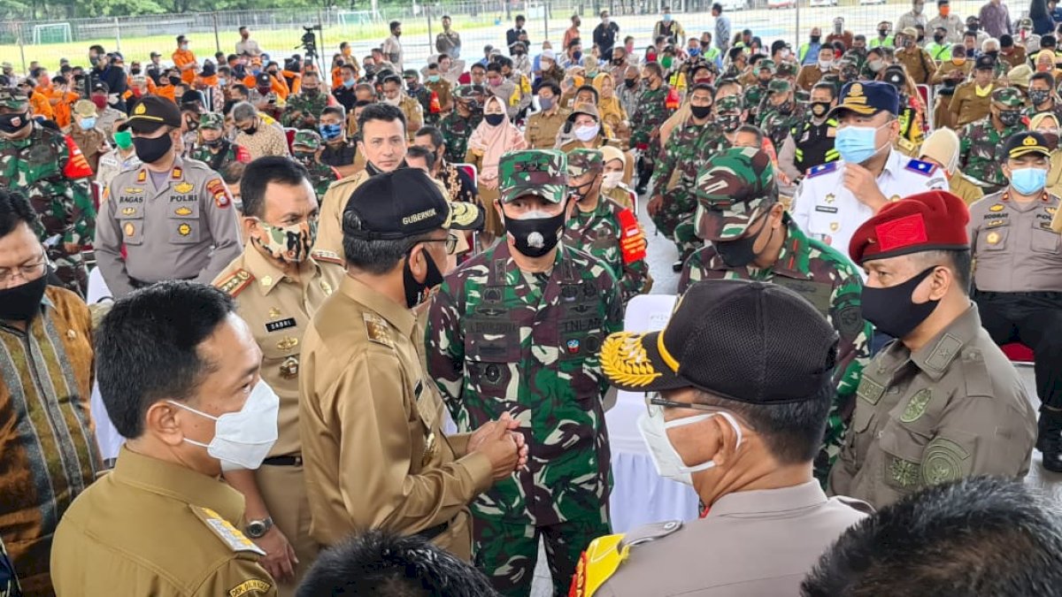 Gubernur Dukung Pencanangan Gerakan Penanganan Covid-19 sebagai Bentuk Sinergi Bersama