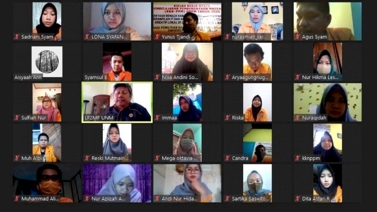 Lepas Mahasiswa KKN PPM UNM, WR I Minta Jaga Protokol Kesehatan