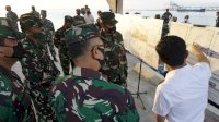 Kunker di Makassar, Kasal Tinjau Dermaga Break Water Lantamal VI dan Pembangunan MNP