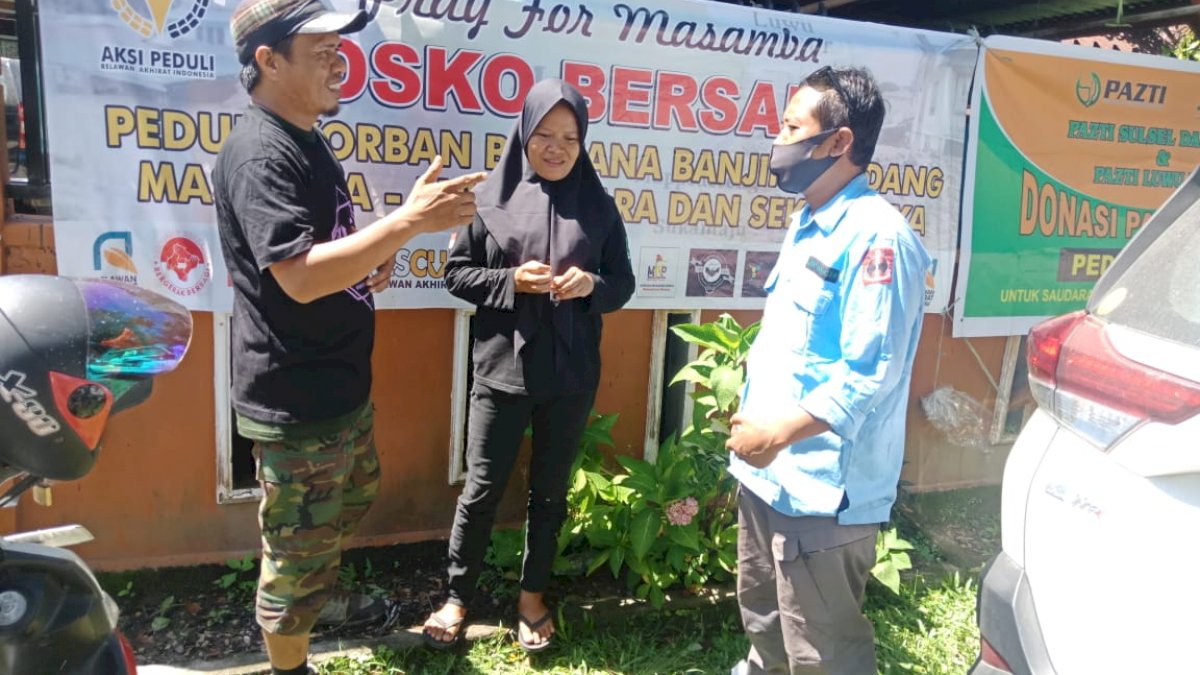 Panitia Gladnas XV Salurkan Bantuan ke Luwu Utara