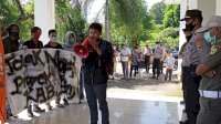 KMS UNM Gelar Demo Minta Transparansi Dana Ratusan Miliar Pinjaman Pemkab Sinjai