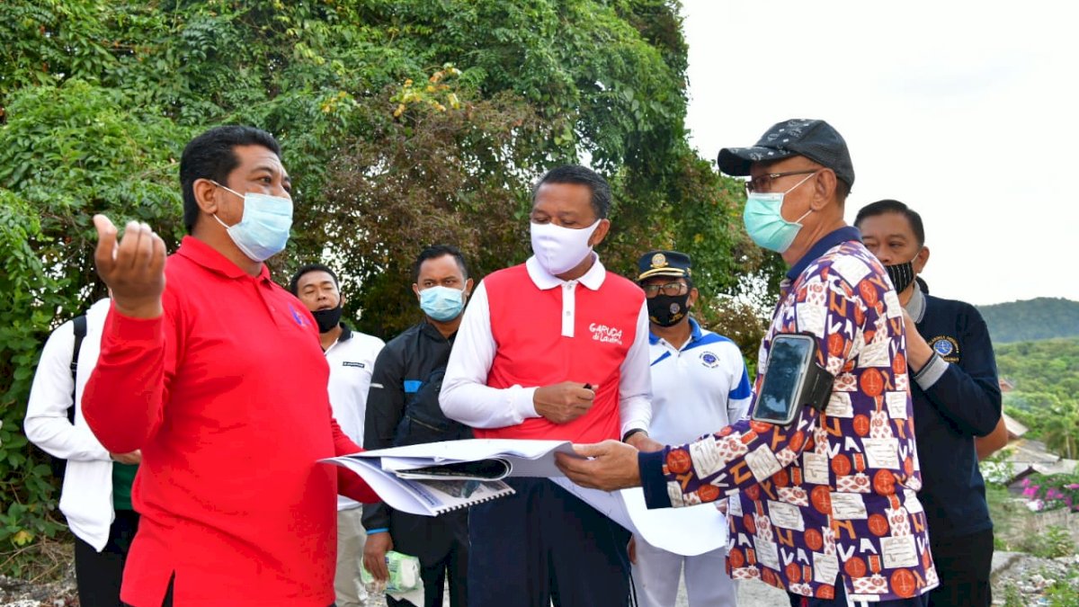 Nurdin Cek Proyek 45 Miliar di Kawasan Wisata Bulukumba