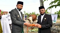 Sapi Kurban Milik Presiden Jokowi Diserahkan Nurdin ke Bupati Jeneponto