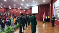 Husain Syam Lantik 4 Wakil Rektor UNM yang Baru