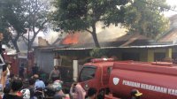 8 Unit Rumah Dilalap Si Jago Merah di Jalan Taufiq Maros