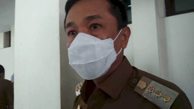 Pj Wali Kota Makassar Rudy Djamaluddin. (Sulselsatu/Resti Setiawati)