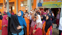 Peringatan HAN Disaat Pandemi, Erna Rasyid Taufan Ajak Anak-anak Tetap Bergembira