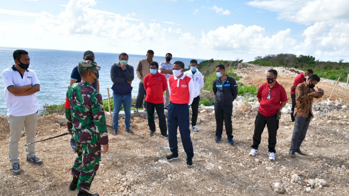 NA Tinjau Progres Proyek Rp 45Miliar di Kawasan Wisata Bulukumba
