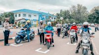 Unik! Marka Jalan Satlantas Polres Maros Serasa di Arena Moto GP