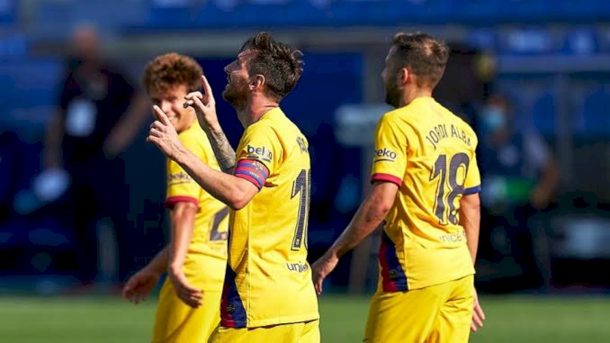 Laga Pamungkas Liga Spanyol: Madrid Imbang, Barcelona Menang 5-0