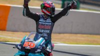 Quartararo Menangkan MotoGP Andalusia, Rossi Naik Podium
