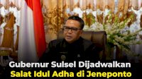 VIDEO: Gubernur Sulsel Dijadwalkan Salat Idul Adha di Jeneponto