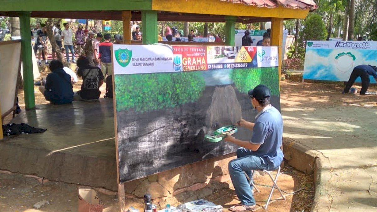 Siapkan Wadah untuk Seniman, Disbudpar Maros Gelar Lomba Mural