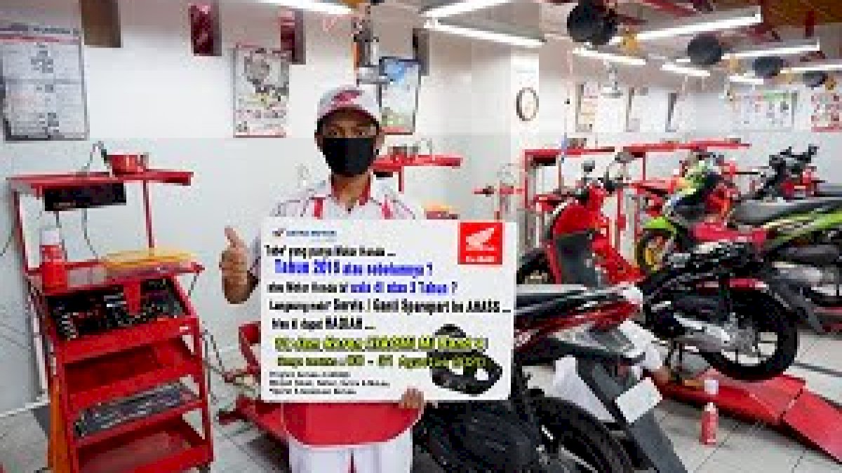 Service Motor Honda di Bengkel Resmi Bisa Dapat Smartwatch