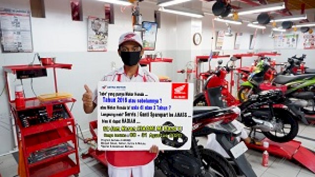 Program Pahlawanku Astra Motor Makassar. (ist)